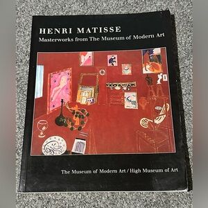 Henri Matisse Art Book Masterworks Museum Modern Art 1996 Artist Italy Paintings